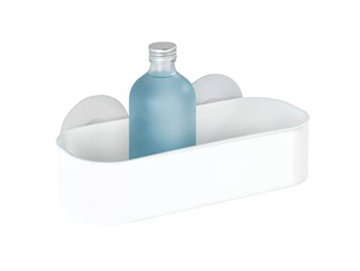 Wenko Static-Loc Osimo Wandplank, bevestigen zonder boren, 27 x 9,5 x 12 cm, wit