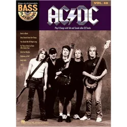 AC/DC: Bass Play-Along Volume 40, Fachbücher von AC DC
