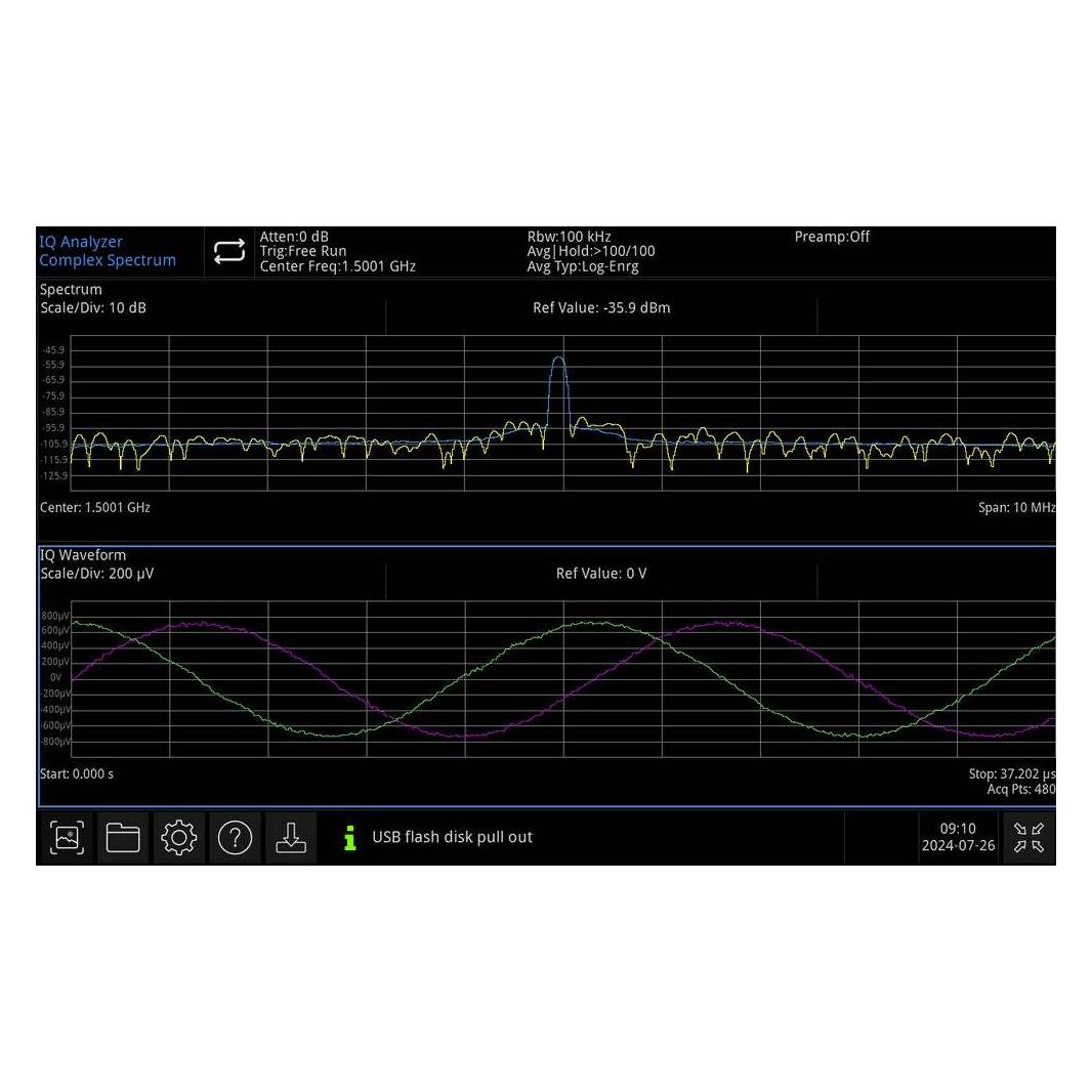 Uni-T UTS3000A-I/Q Mess-Software Upgrade (191503100002)