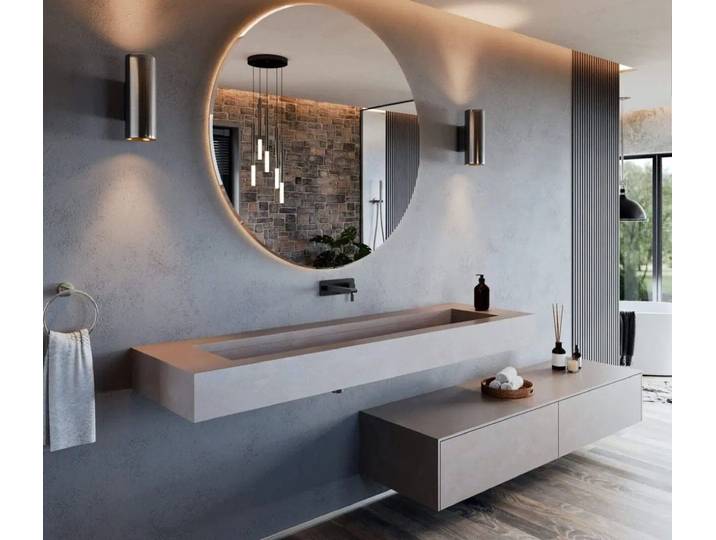 Henneke Sideboard Corian® Sideboard CuttingEdge, Fugenlos aus Mineralwerkstoff