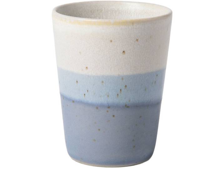 Espressotasse Coffee Steinzeug H 7.3 cm 90 ml blau - Espressotasse