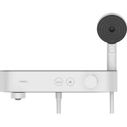hansgrohe ShowerTablet Select Wannenthermostat 400, Aufputz, 24340700, Farbe: Weiß Matt