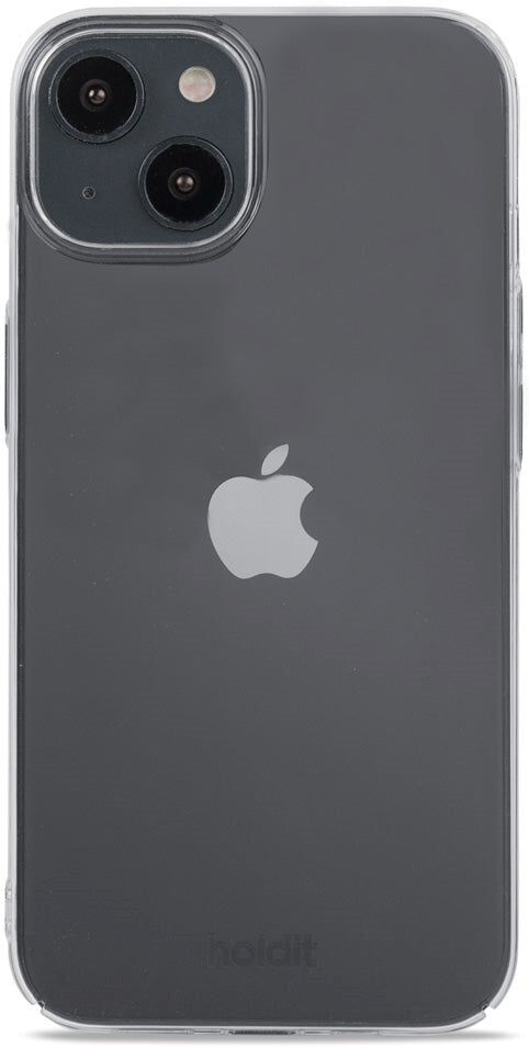 Holdit iPhone 15 Slim Plastic Case - Transparent
