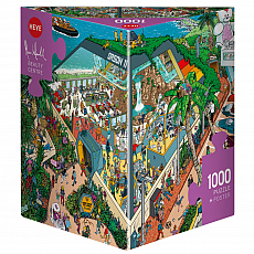 Heye Puzzle - Beauty Centre - Triangular 1000 302954