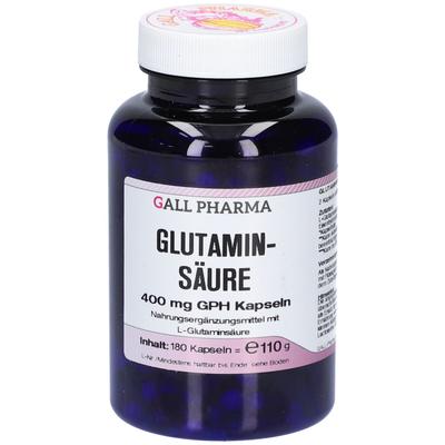 Glutaminsäure 400 mg GPH Kapseln 180 St