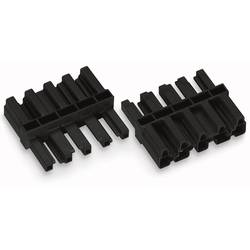 WAGO 770-619 Netz-Zwischenkupplung Netz-Stecker - Netz-Buchse Gesamtpolzahl: 5 Blau 100 St. Package