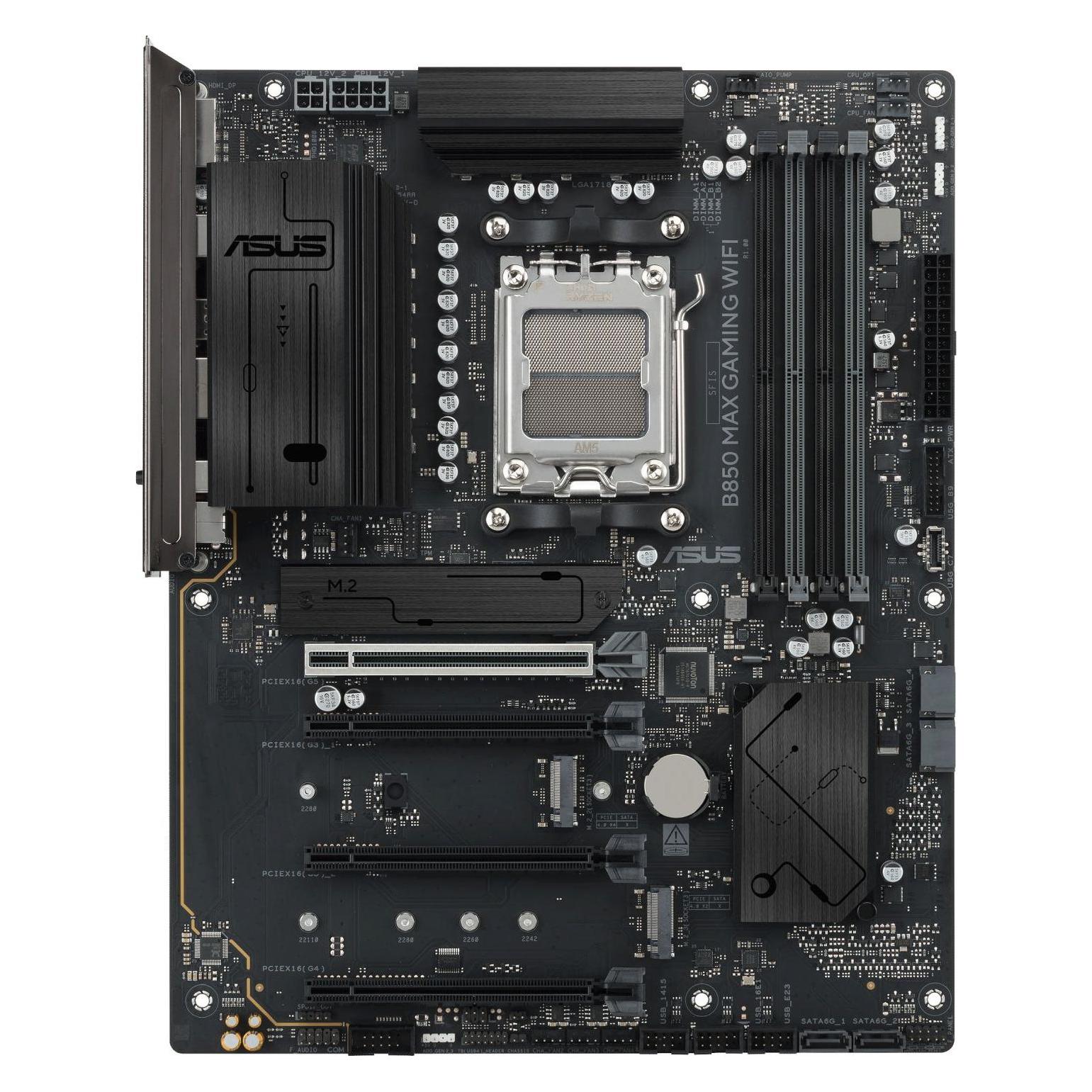 ASUS AM5 B850 MAX GAMING WIFI (AM5, AMD B850, ATX) (90MB1PR0-M0EAY0)