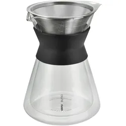 GEFU Kaffeebereiter mit Filter BUTIO THERMO, 500 ml, Kaffeebereiter, Schwarz