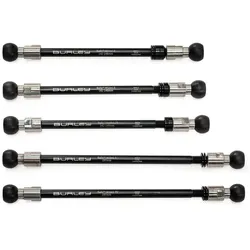 Burley COHO XC Steckachse M12x1.75 197 mm schwarz inkl. 2x 2 mm Distanzringe