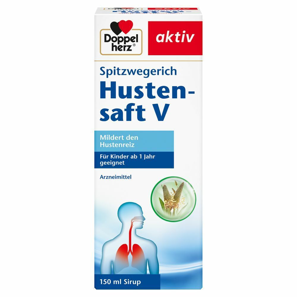 Doppelherz Spitzwegerich Hustensaft V 150 ml Saft