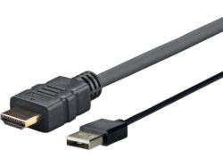 Vivolink Pro HDMI USB A Videokabel, 3 meter, Zwart