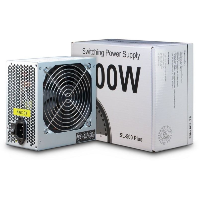 Inter-Tech SL-500 Plus 500 Watt ATX-Netzteil PFC 120mm Retail 88882140