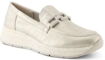 Women's Demonte Fashion Sneakers by Patrizia by Spring Step in Soft Gold (Size 36 M)