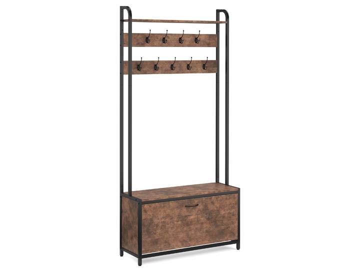 Garderobe Schuhschrank Vintage BONITA 85 x 180 cm