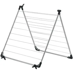 Metaltex "Cervino" Badewannen- Wäschetrockner 10m, Wäscheständer, Silber