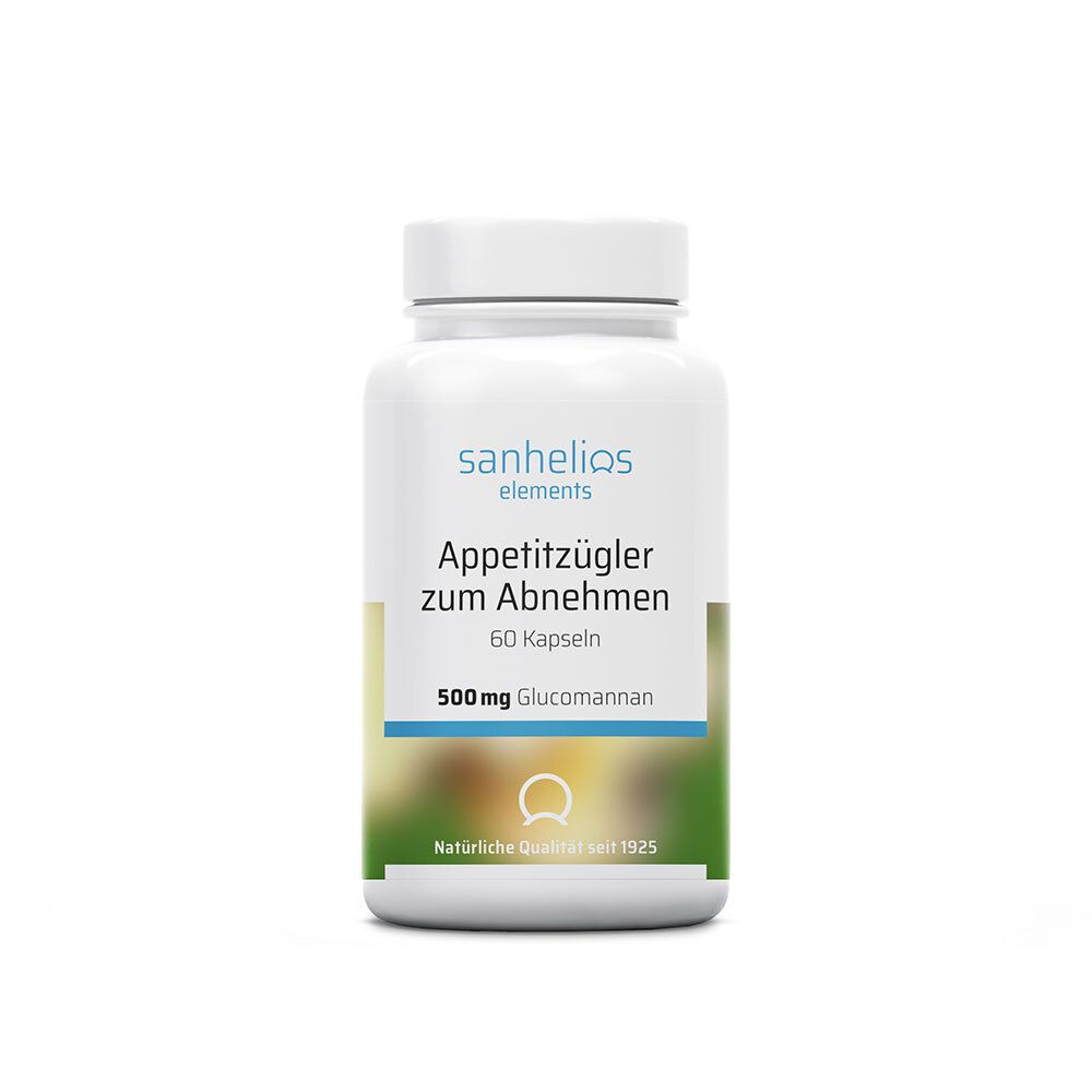 Sanhelios Appetitzügler zum Abnehmen Kapseln 60 St