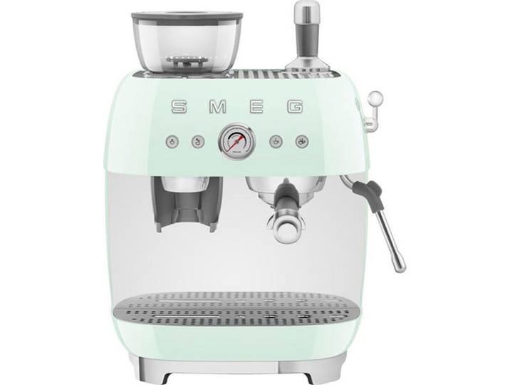 Smeg Espressomaschine EGF03PGEU, mit integrierter Kaffeemühle
