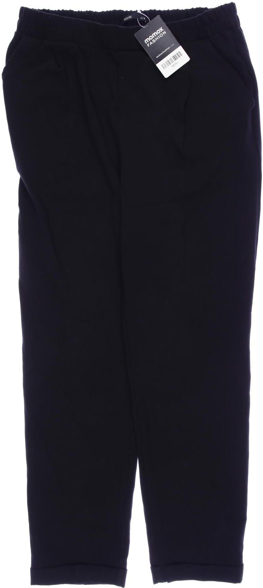 House of cb Damen Stoffhose, Schwarz, Gr. M, kein / Etikett - Second Hand