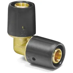 Sanpro Steckfitting 90° Winkel - Bogen für Verbundrohr - DVGW, Größe 20x2