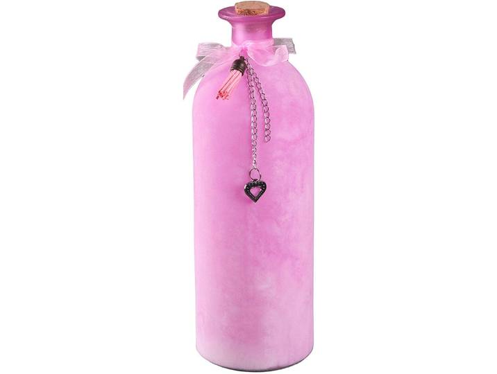 Dekovase AMBIENTE HAUS Deko-Flasche - rosa L , rosa, B:9cm H:27cm T:9cm, Glas, Vasen, Dekovase