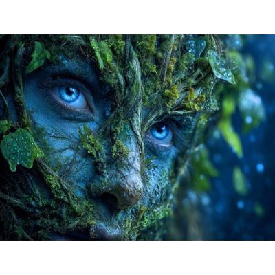 CALVENDO Puzzle Geist des Waldes, uralt und geheimnisvoll | 1000 Teile Lege-Größe 64x48cm Foto-Puzzle für glückliche Stunden, Sonstige von , Calvendo