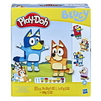 Knetset mit Bluey Figuren zum Formen und Gestalten, Kneten