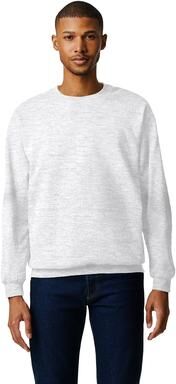 Gildan SF000 Softstyle Midweight Crewneck Sweatshirt in Ash size 4XL   Fleece