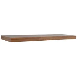 Wandregal Mumba 50cm Massivholz Teak