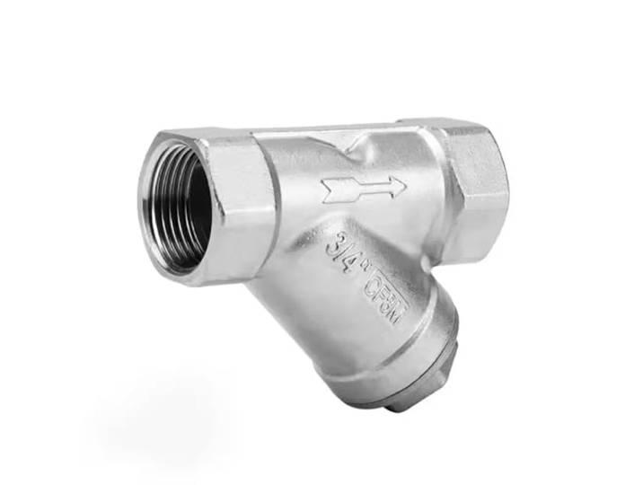 YJXYJQ BSPT-Y-Siebventil Mit Innengewinde, Edelstahl 304, 80-Mesh-Sieb, Verschiedene Größen 1/4 Zoll, 3/8 Zoll, 1/2 Zoll, 3/4 Zoll, 1 Zoll, 1-1/2 Zoll, 2 Zoll, 4 Zoll, 1 Stück(DN32 1.25 Inch)