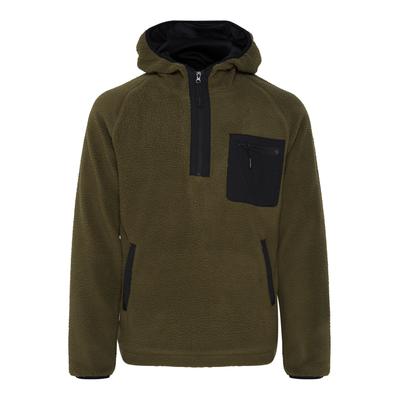 Fleecejacke INDICODE "Fleecejacke IDTrend", Herren, Gr. L, grün (army), Obermaterial: 100% Polyamid PA., Pullover Fleecejacke