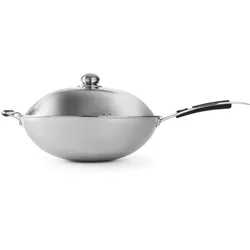 HENDI Wokpfanne Profi Line, ⌀360x(H)180mm