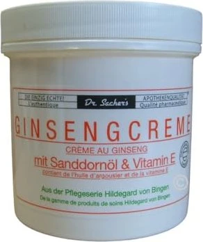 Ginseng Creme mit Sanddornöl & Vitamin E 250 ml