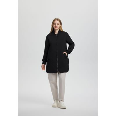 Outdoorjacke LUHTA "Luhta Jacke Forsby", Damen, Gr. 42, schwarz, Stoff, 100% Polyester, normal, Jacken Outdoorjacke