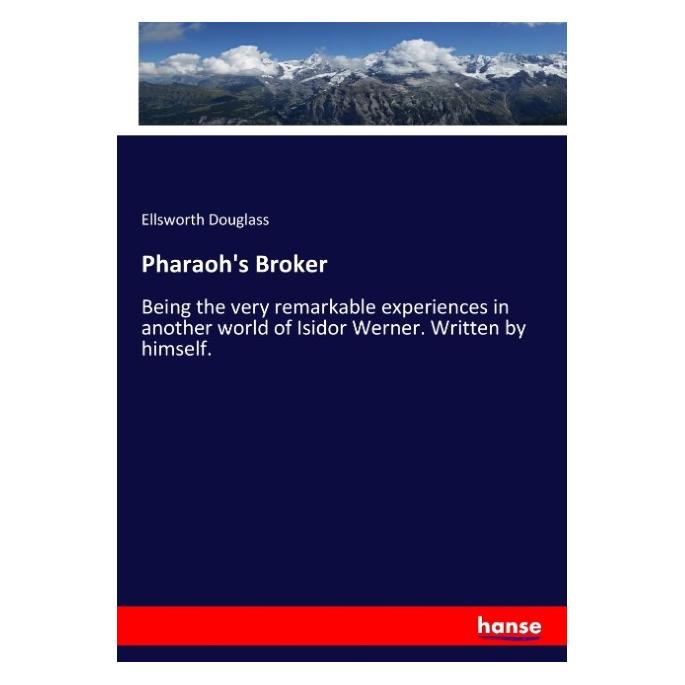 Hansebooks Pharaoh's Broker (Englisch, Softcover, Ellsworth Douglass) (55962855)