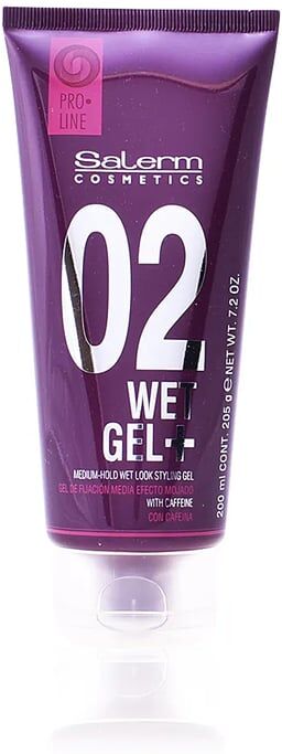 Salerm Wet Gel+ Medium Hold Wet Look Styling Gel 200 ml
