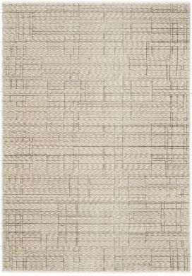 Style Haven Caiden Industrial Distressed Lines Beige/ Brown Area Rug