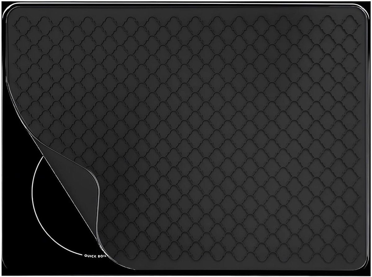 Flexibele en hittebestendige siliconen mat voor inductiekookplaat - Antislip keukenaccessoire