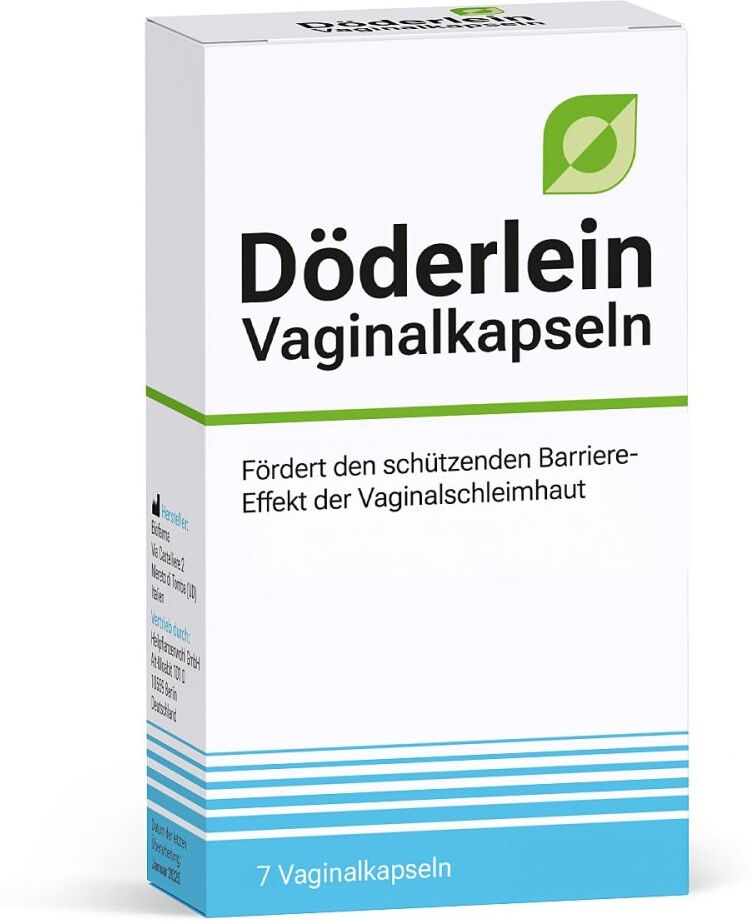 Döderlein Vaginalkapseln Mit Milchsäurebakterien