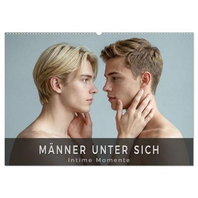 Männer unter sich - Intime Momente (Wandkalender 2027 DIN A2 quer), CALVENDO Monatskalender