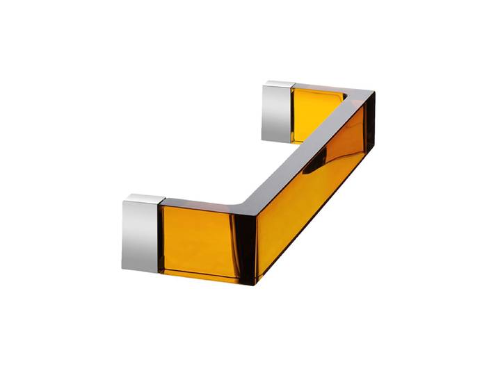 KARTELL by Laufen porte serviettes RAIL (Ambre L 30 cm - PMMA transparent)