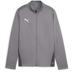 PUMA teamGOAL Trainingsjacke Jungen 13 - cast iron/puma white/shadow gray 128