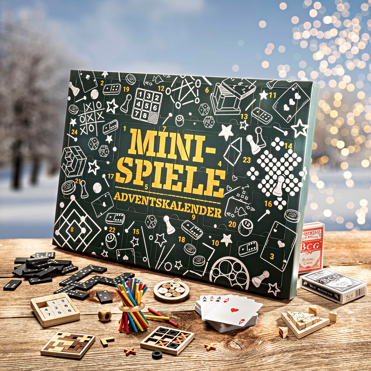 None Adventskalender Mini-Spiele