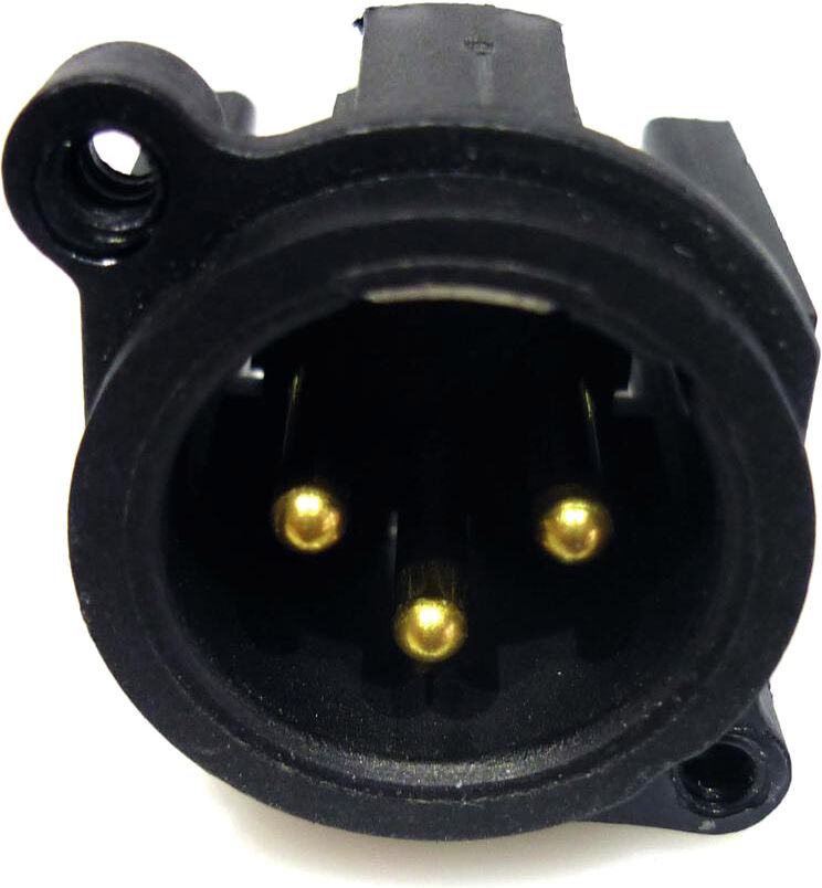 Ersatzteil Xlr-Einbaustecker (Sockel) Pins Gerade
