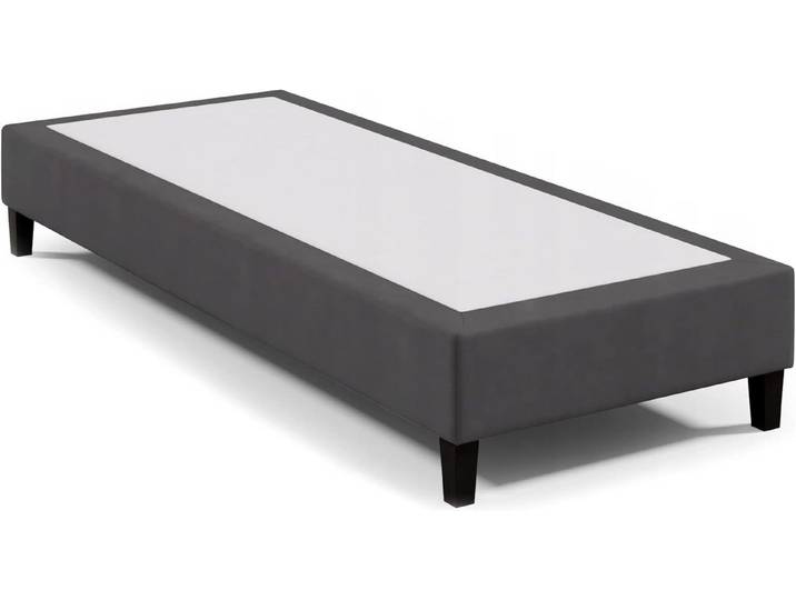 Best for Home Boxspringbett Boxspringbettgestell aus Massivholz in verschiedenen Größen (Bettgestell / Seniorenbett / Jugendbett / Kinderbett, Bettgestell ohne Matratze, optional mit Kopfteil), Massivholzrahmen, Trinity-Stoffbezug, wasserdicht, abriebfest