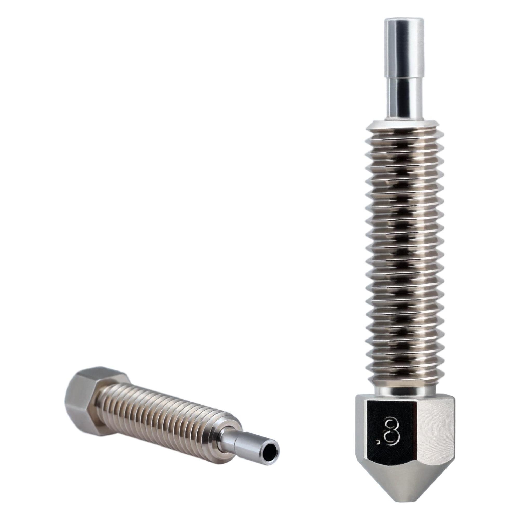 MicroSwiss Micro Swiss Brass Plated Wear Resistant Nozzle for FlowTech Hotend (Düse) (M3001-08)