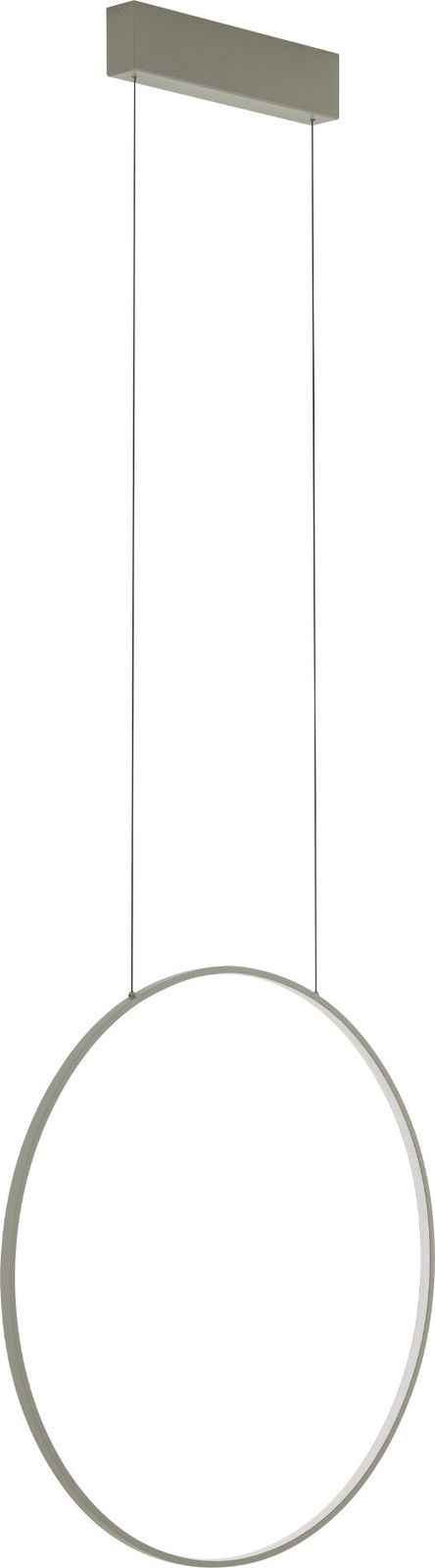 Lyora Design hanglamp Circolo M LED verticaal groen