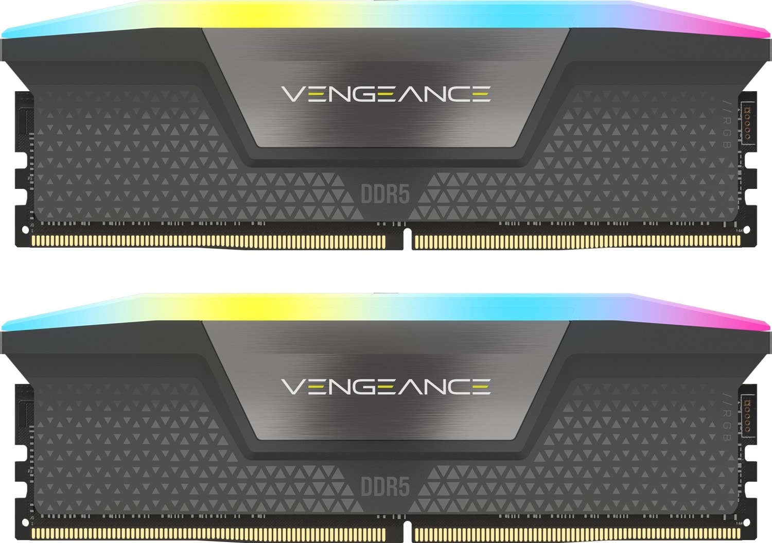 32GB (2x16GB) CORSAIR VENGEANCE RGB DDR5-6000 RAM CL30 Arbeitsspeicher Kit CMH32GX5M2B6000Z30K
