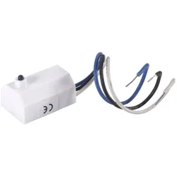 interBär 8812-005.81 Sensore crepuscolare 1 pz. 230 V/AC L x A 34 22.5 16, Schalter + Taster, Weiss
