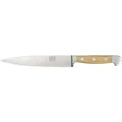 Güde Solingen Alpha Filiermesser 16 cm Olive, Küchenmesser, Braun, Silber