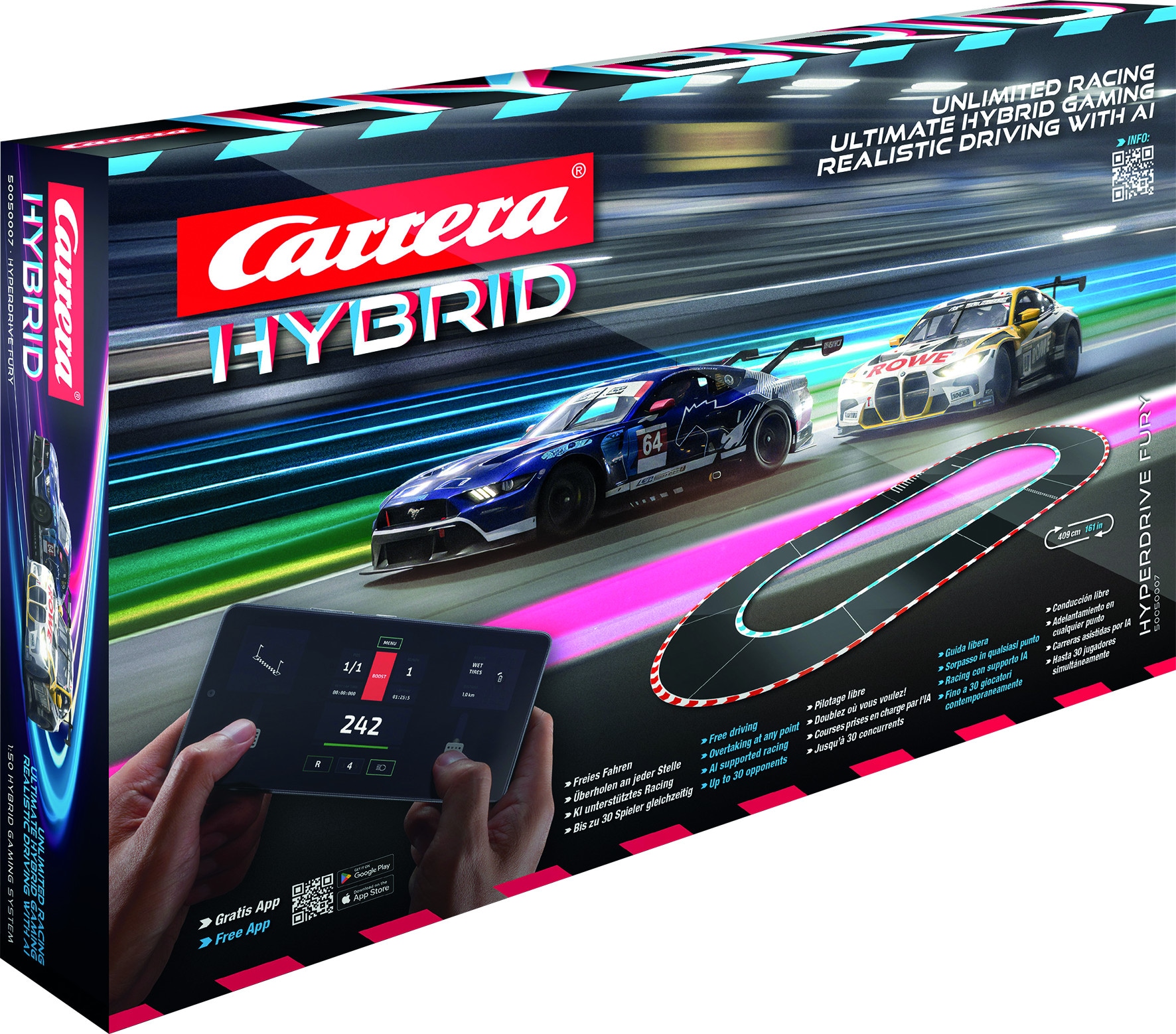 Carrera Hybrid HyperDrive Fury 50050007